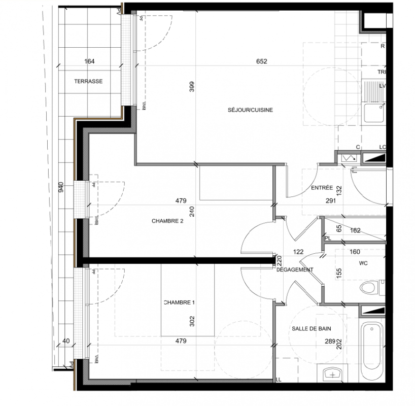 Plan du lot