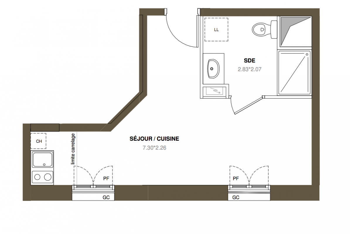 Plan du lot