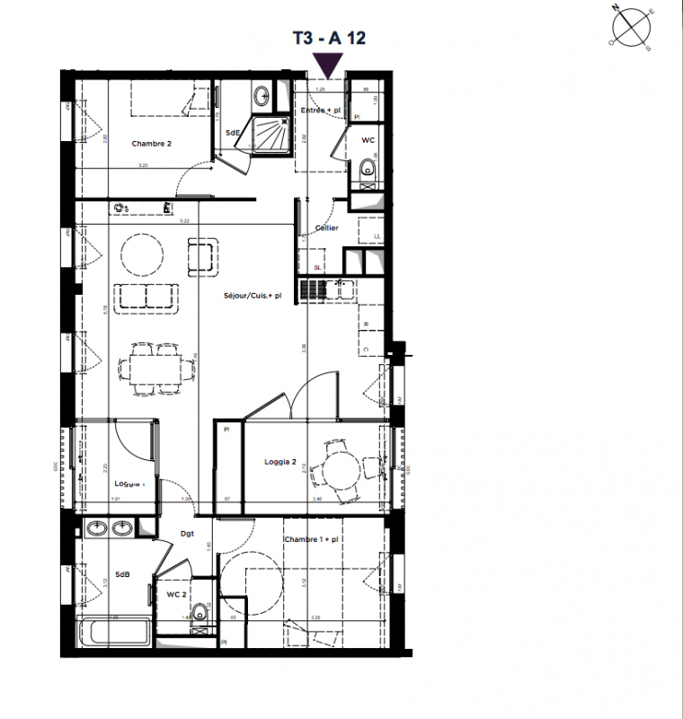 Plan du lot