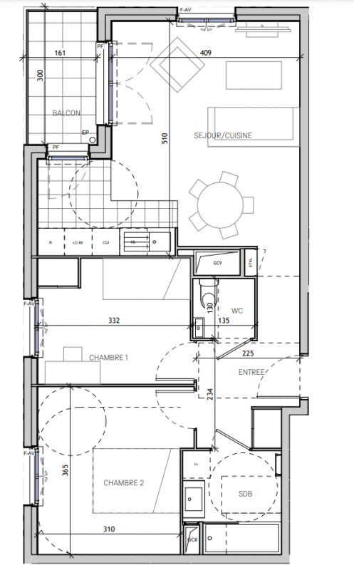 Plan du lot