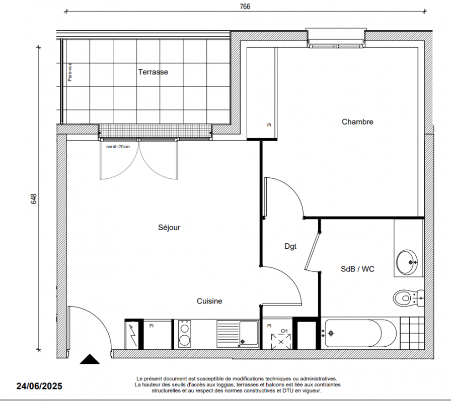 Plan du lot