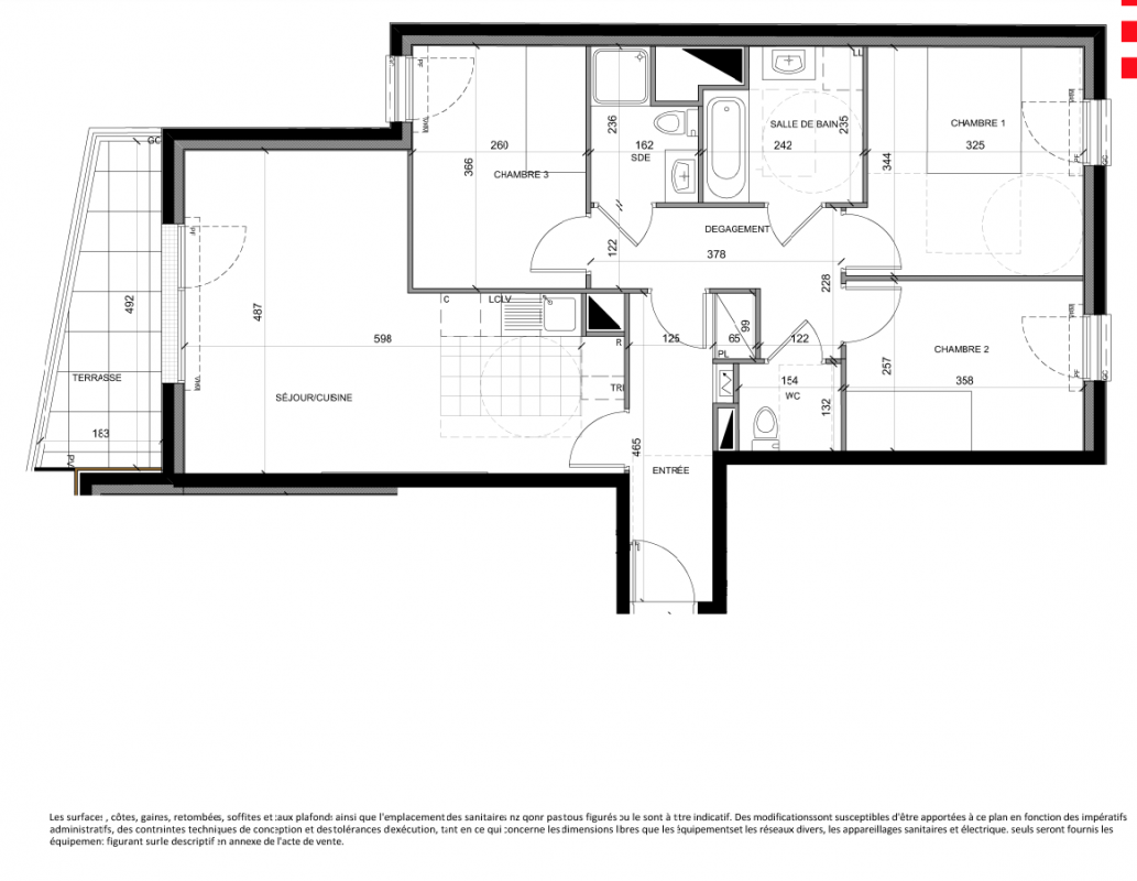 Plan du lot