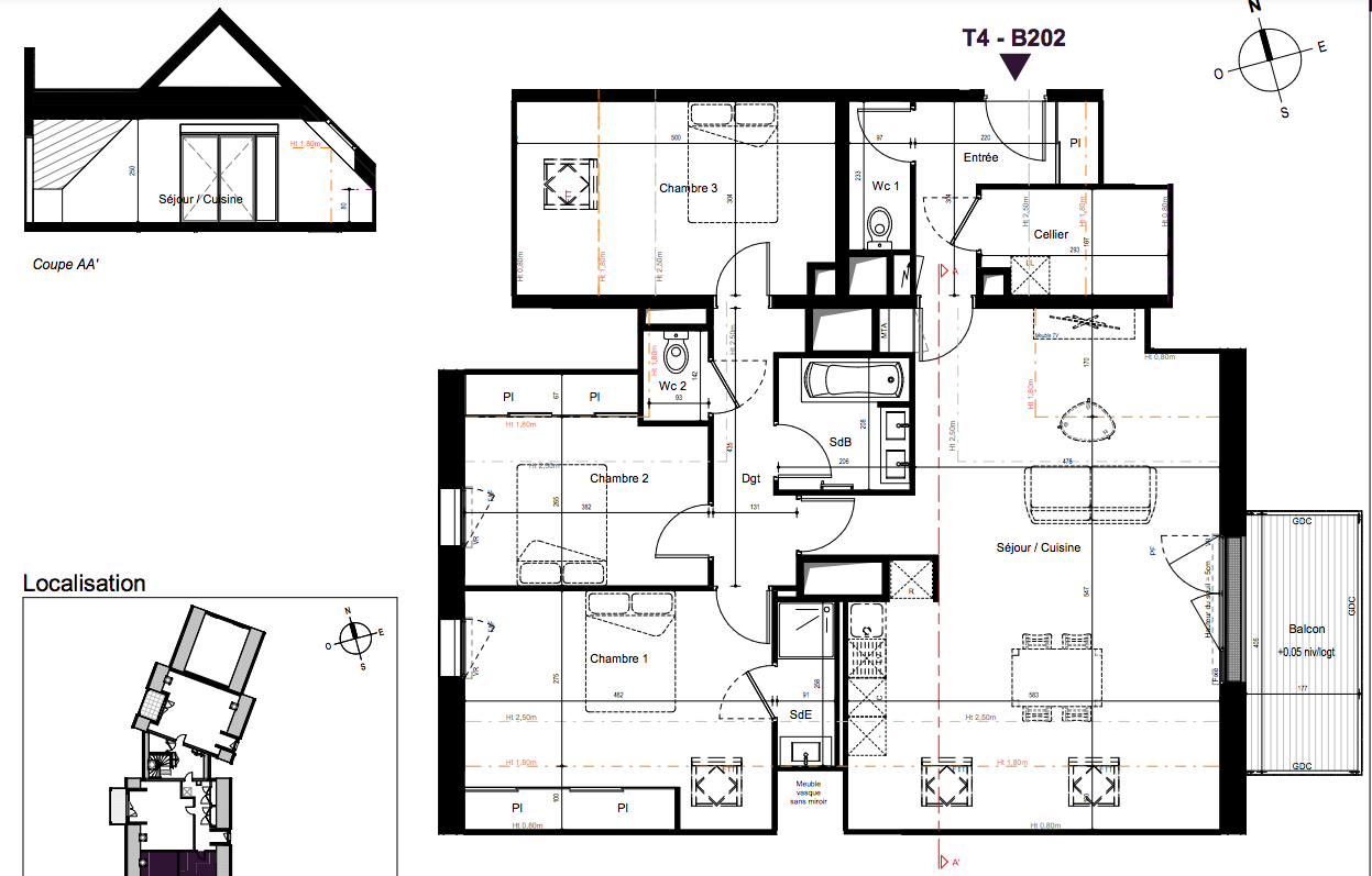 Plan du lot