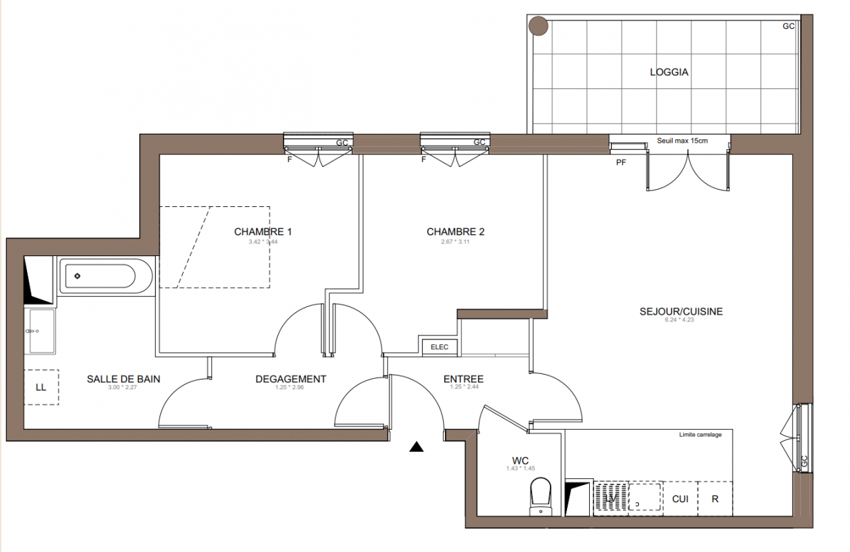 Plan du lot