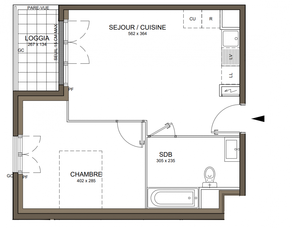Plan du lot