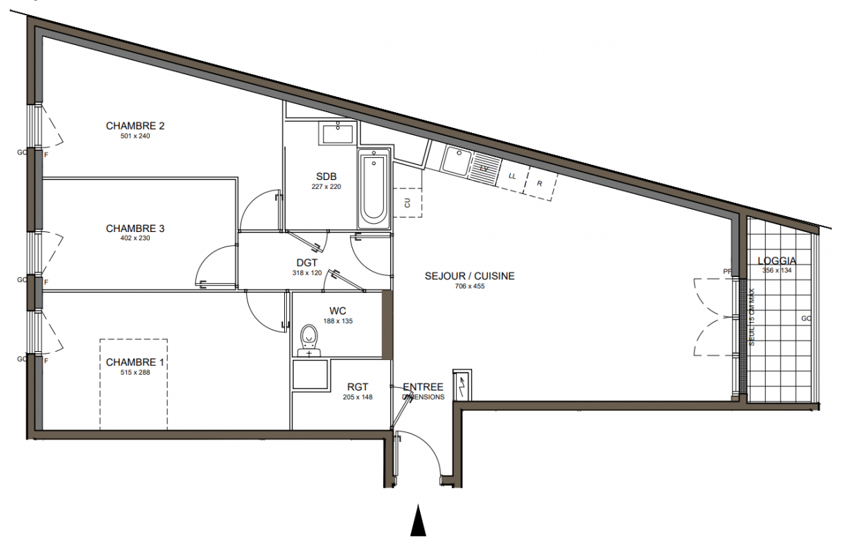 Plan du lot