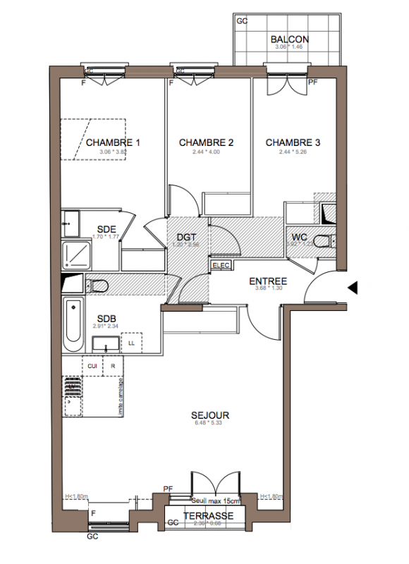Plan du lot