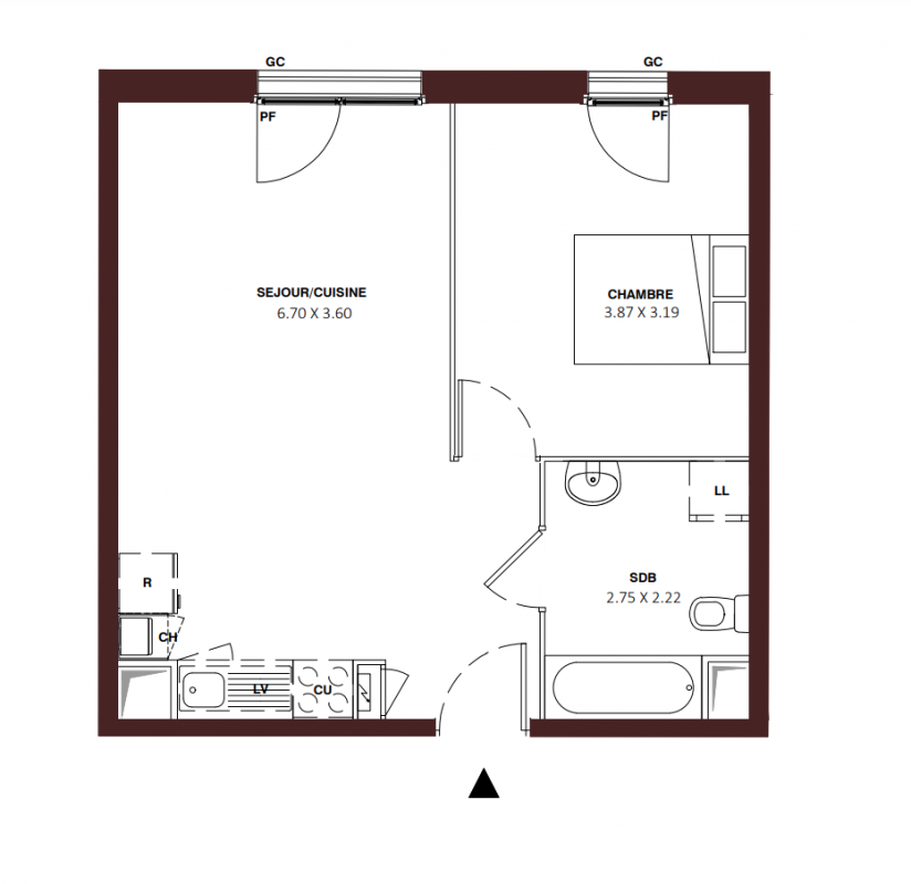 Plan du lot
