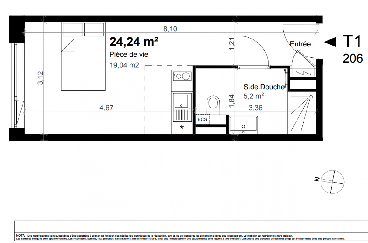 Plan du lot