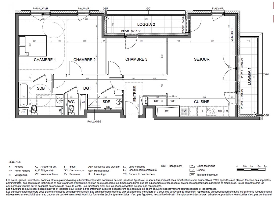 Plan du lot