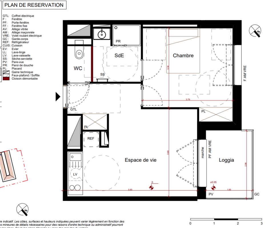 Plan du lot