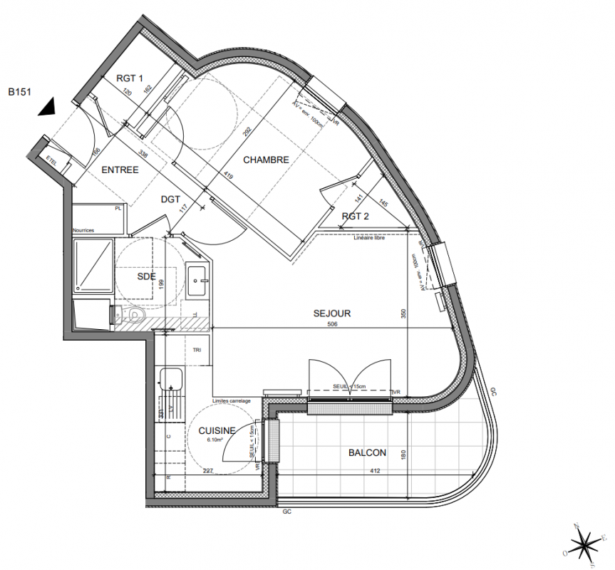 Plan du lot