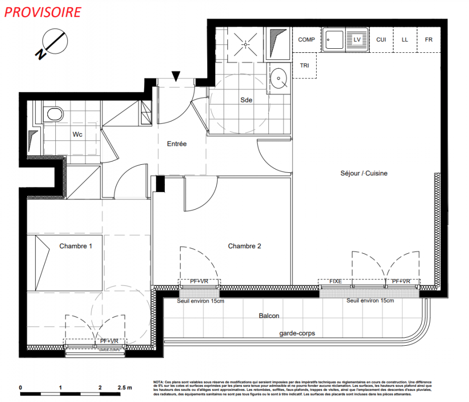 Plan du lot