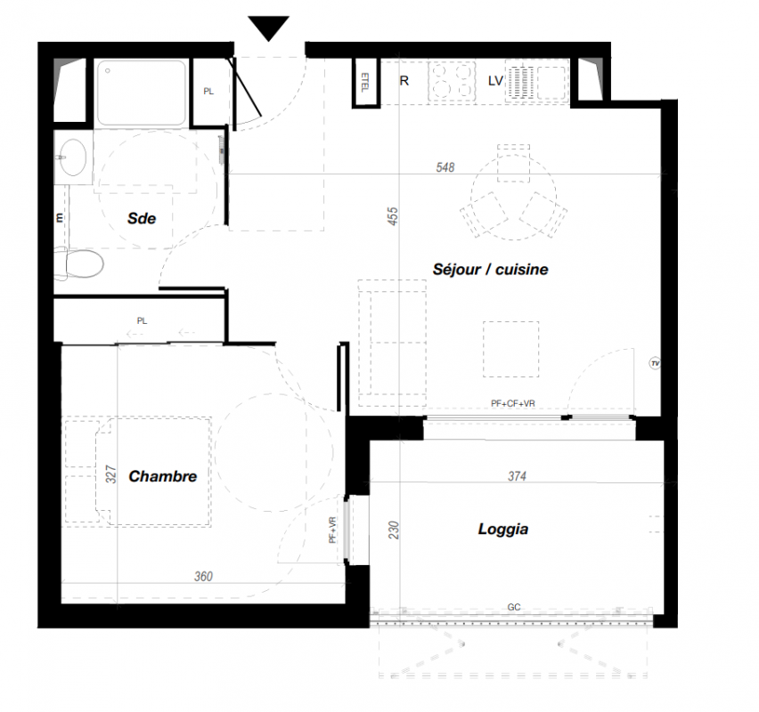 Plan du lot