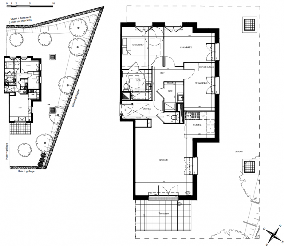 Plan du lot