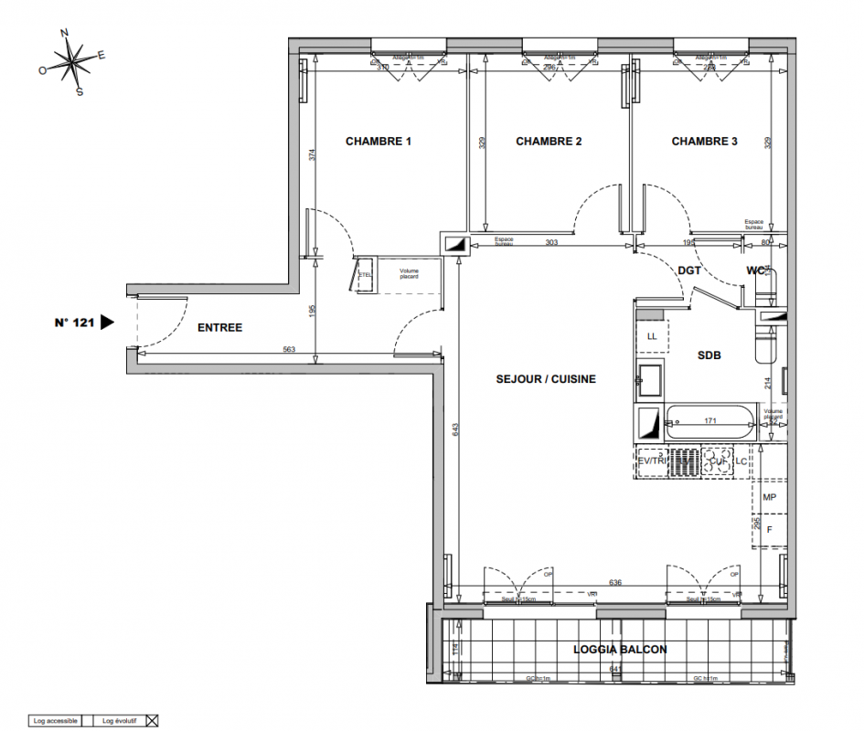 Plan du lot
