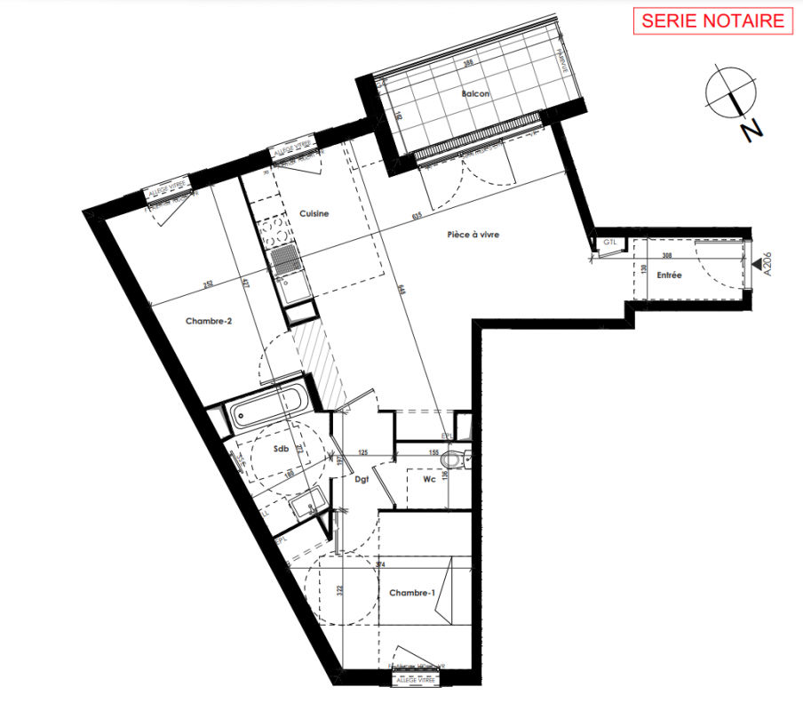 Plan du lot