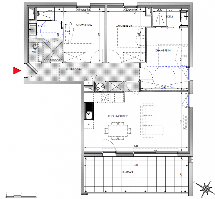 Plan du lot