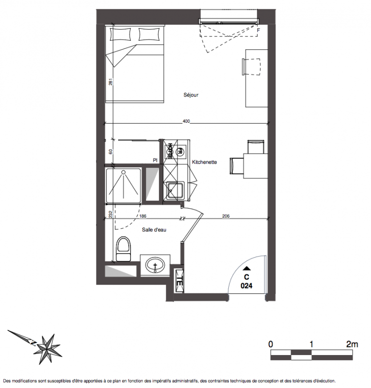 ALL SUITES STUDY VILLENAVE D'ORNON - PH 2 - BAT C (Défiscalisation)