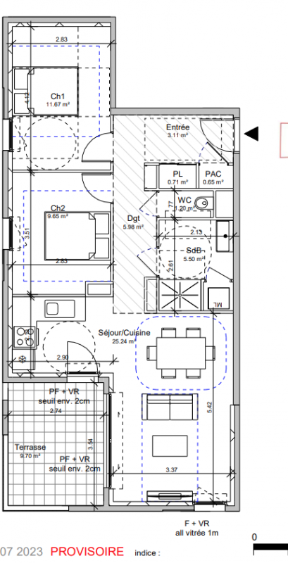 Plan du lot