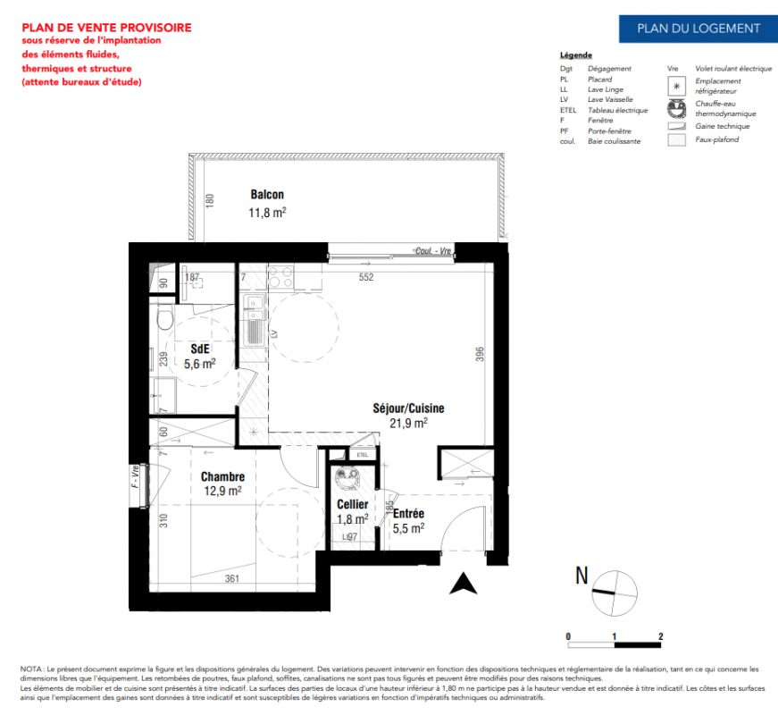 Plan du lot