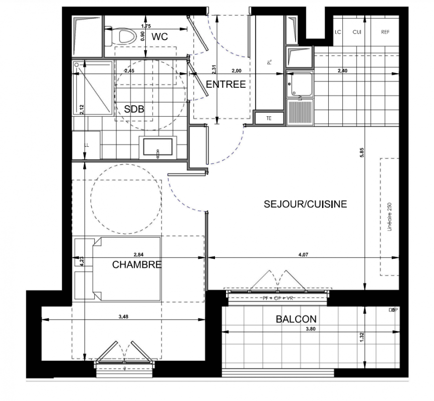 Plan du lot