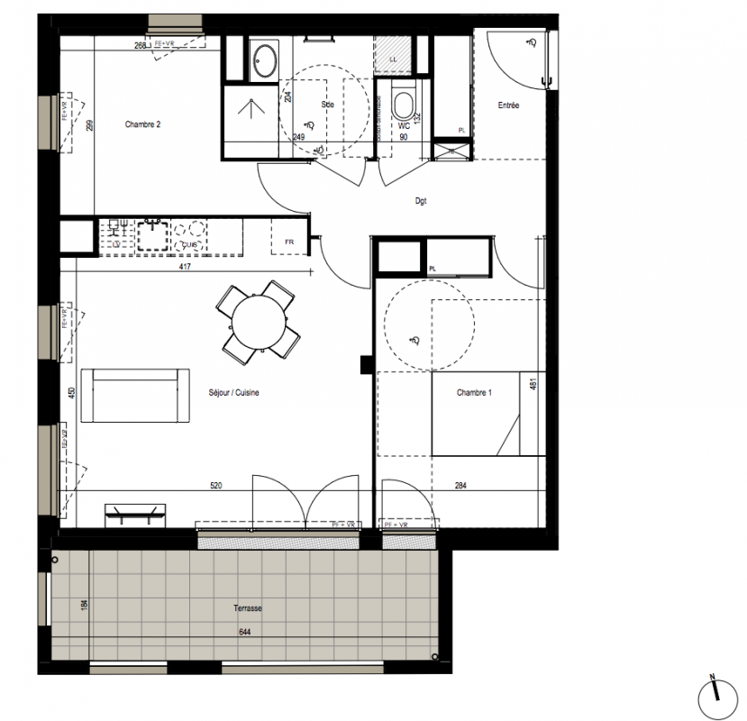 Plan du lot