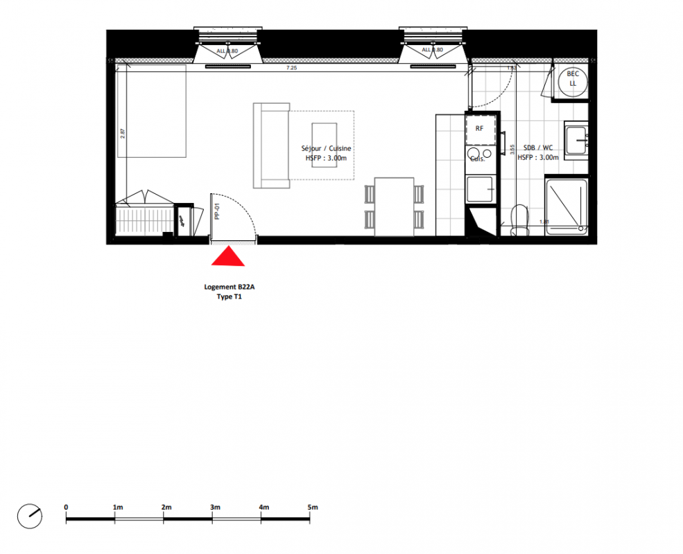 Plan du lot