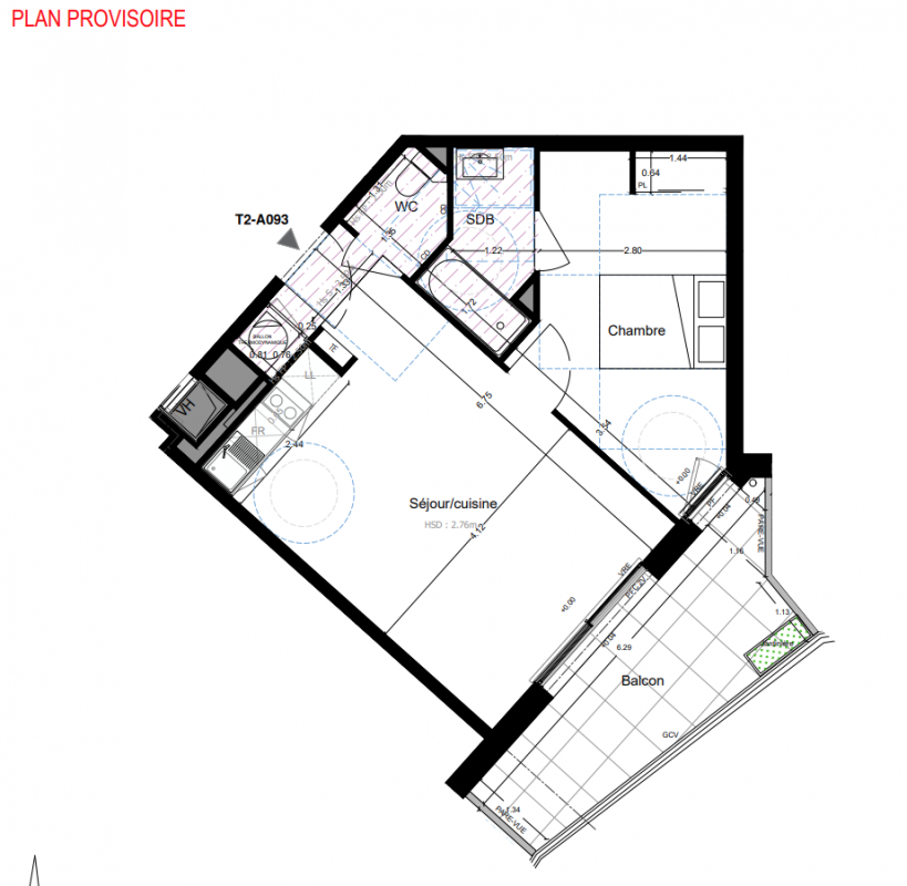 Plan du lot